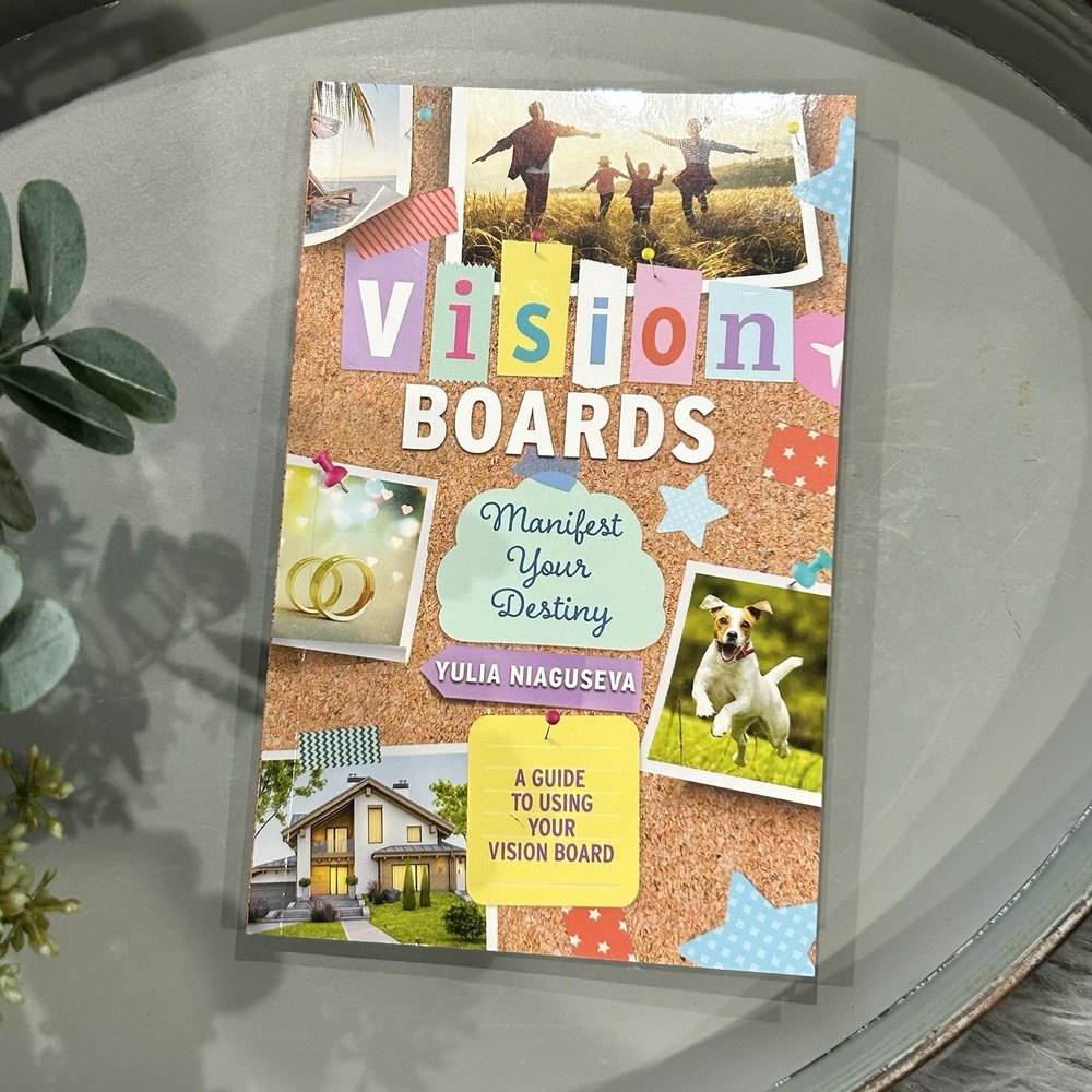 Vision Boards Manifest Your Destiny 128-page Book NEW